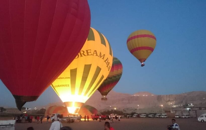 Excursión en globo en Luxor