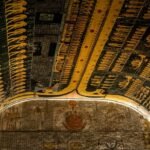 Techo pintado de una tumba en el Valle de los Reyes, Luxor